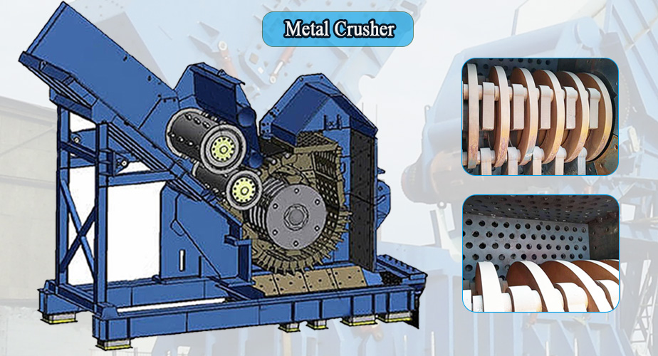 Shredder for Iron/ Metal Shredder/Small Metal Shredding Machine